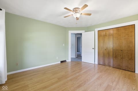Primary bedroom at 506 S Center Street, Plainfield, IN