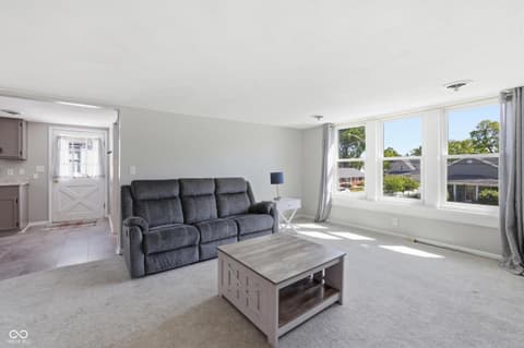 Living room at 506 S Center Street, Plainfield, IN