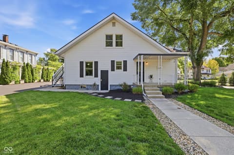 Front exterior at 506 S Center Street, Plainfield, IN