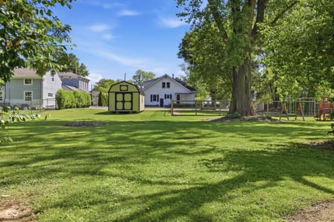 Yard at 506 S Center Street, Plainfield, IN