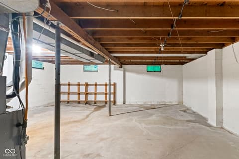 Basement at 317 Gilbert Street, North Vernon, IN
