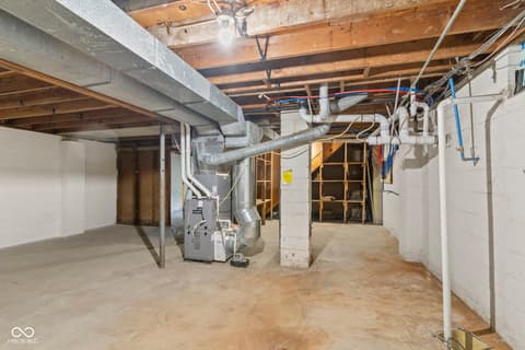 Basement at 317 Gilbert Street, North Vernon, IN