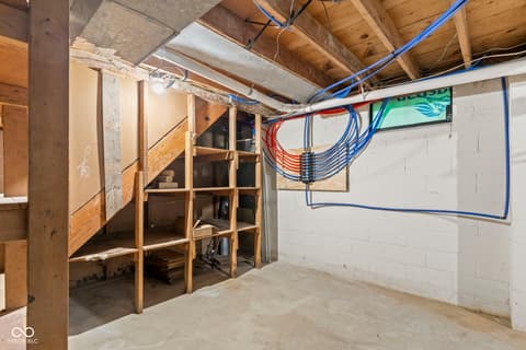 Basement at 317 Gilbert Street, North Vernon, IN