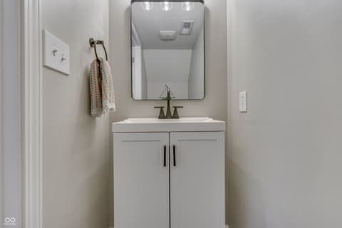 Bathroom at 814 Cherry Tree Lane, Greenwood, IN
