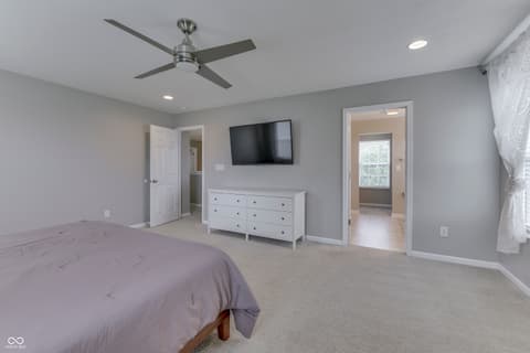 Primary bedroom at 814 Cherry Tree Lane, Greenwood, IN