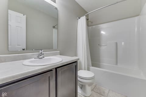 Bathroom at 814 Cherry Tree Lane, Greenwood, IN