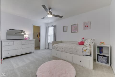 Bedroom at 814 Cherry Tree Lane, Greenwood, IN