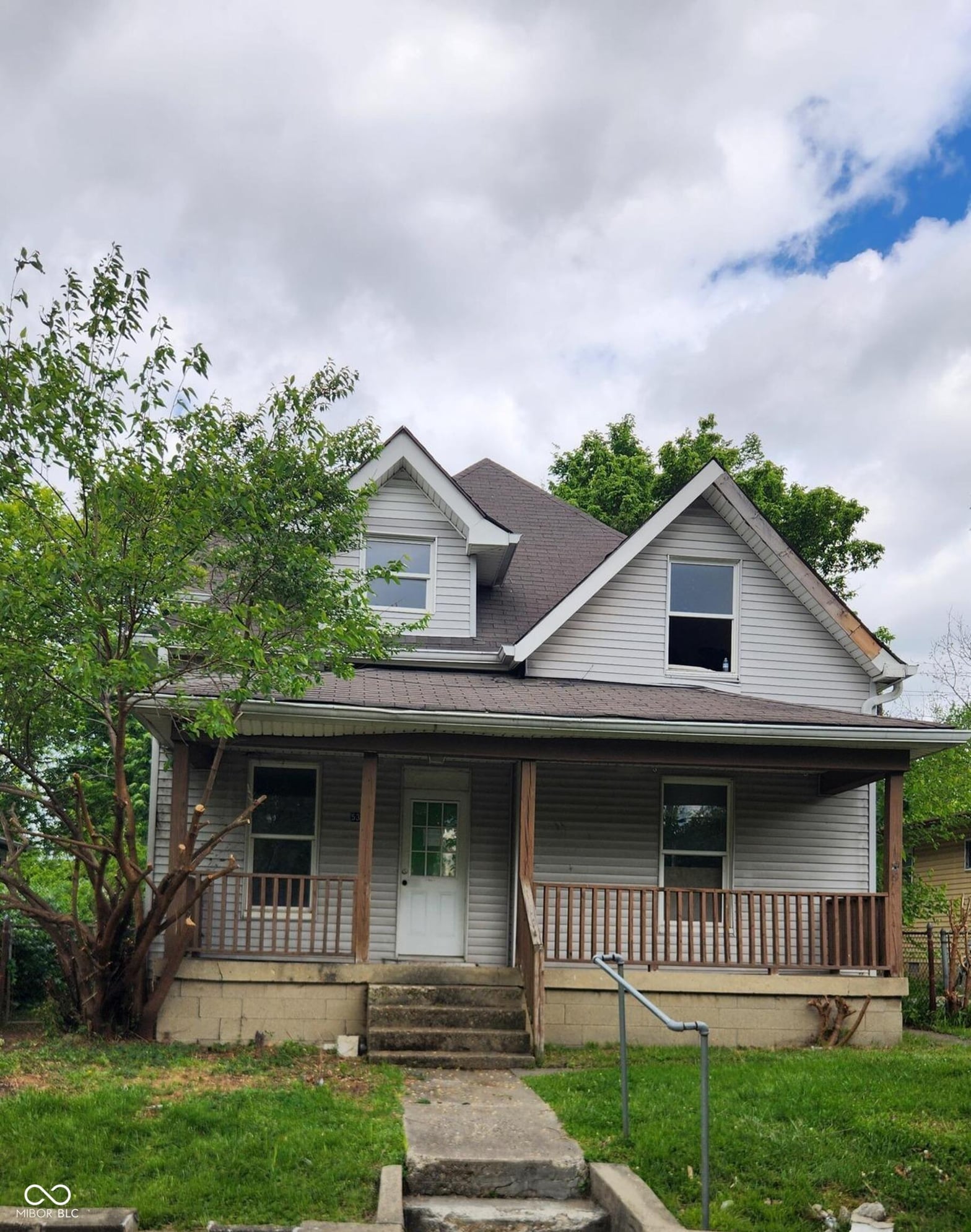 Front exterior at 5320 E Burgess Avenue, Indianapolis, IN