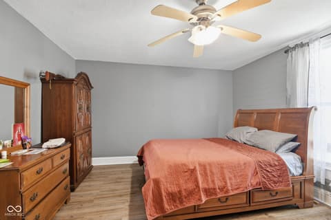 Bedroom at 1202 N Canal Street, Alexandria, IN
