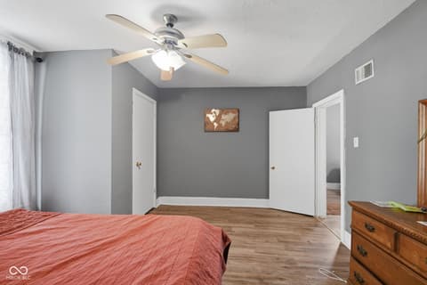 Bedroom at 1202 N Canal Street, Alexandria, IN