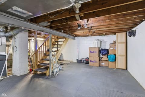 Basement at 226 S 6th Avenue, Beech Grove, IN
