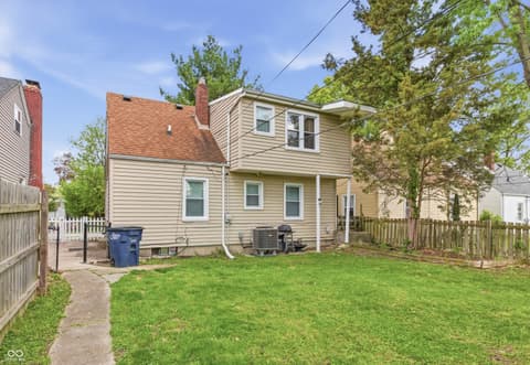 Backyard at 226 S 6th Avenue, Beech Grove, IN