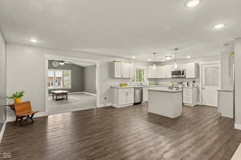 Kitchen at 115 Elm Drive, Covington, IN