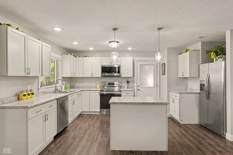 Kitchen at 115 Elm Drive, Covington, IN