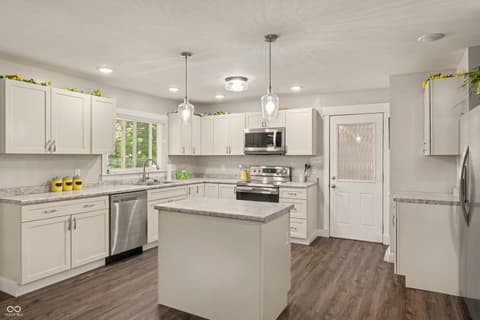 Kitchen at 115 Elm Drive, Covington, IN