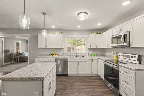 Kitchen at 115 Elm Drive, Covington, IN