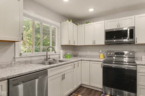 Kitchen at 115 Elm Drive, Covington, IN