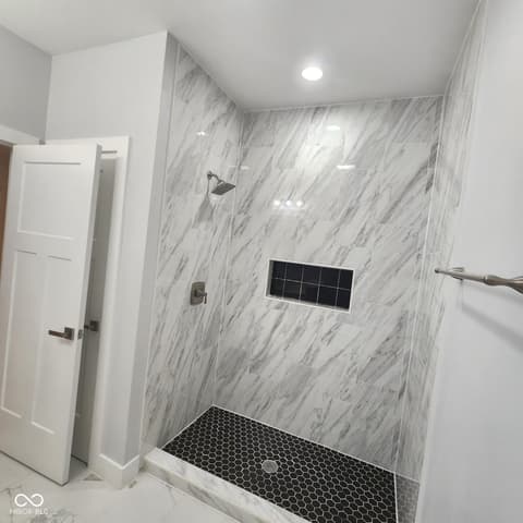 Bathroom at 2159 W 58th Street, Indianapolis, IN