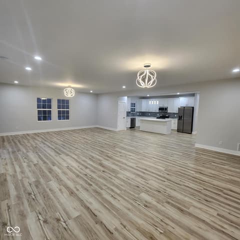 Living room at 2159 W 58th Street, Indianapolis, IN