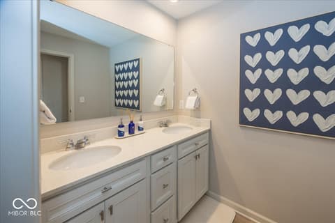 Bathroom at 18737 Explanade Street, Westfield, IN