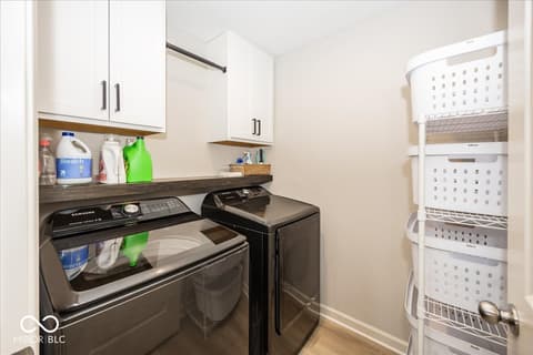 Laundry room at 18737 Explanade Street, Westfield, IN