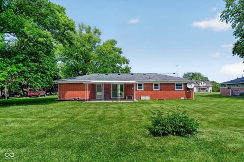 Backyard at 8065 W State Road 32, Thorntown, IN