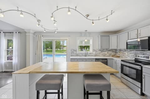 Kitchen at 1114 Rockwell Drive, Greenwood, IN
