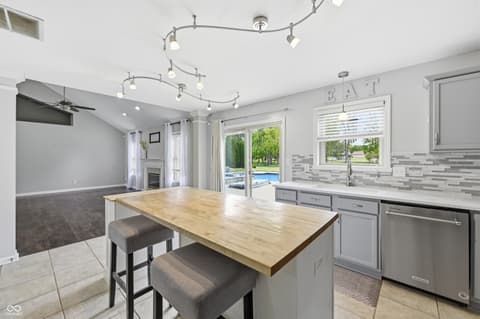 Kitchen at 1114 Rockwell Drive, Greenwood, IN