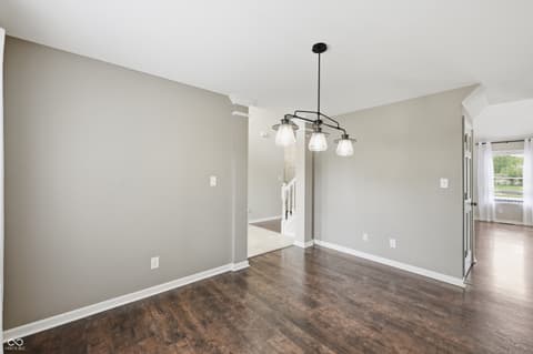 Dining room at 1114 Rockwell Drive, Greenwood, IN