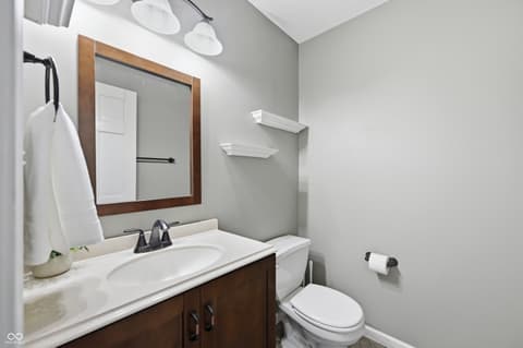 Bathroom at 1114 Rockwell Drive, Greenwood, IN