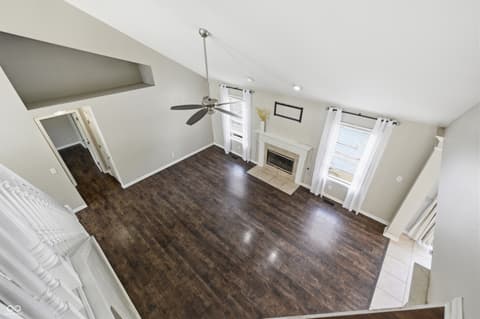 Living room at 1114 Rockwell Drive, Greenwood, IN