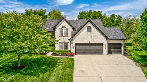 Front exterior at 1114 Rockwell Drive, Greenwood, IN