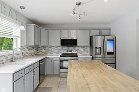 Kitchen at 1114 Rockwell Drive, Greenwood, IN