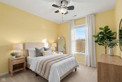 Bedroom at 5250 Hearst Lane, Indianapolis, IN