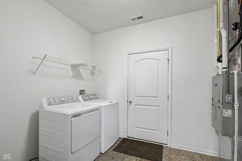Laundry room at 5250 Hearst Lane, Indianapolis, IN
