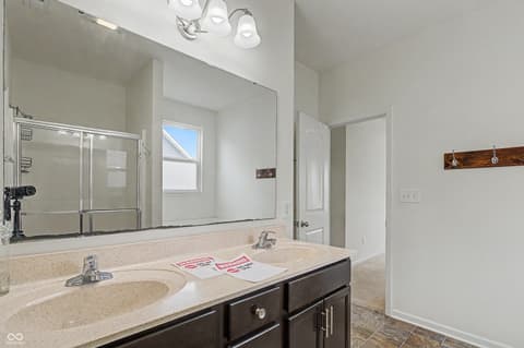 Bathroom at 5250 Hearst Lane, Indianapolis, IN