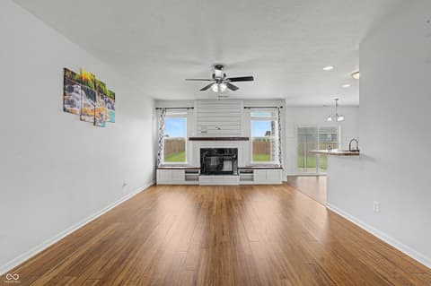 Living room at 5250 Hearst Lane, Indianapolis, IN