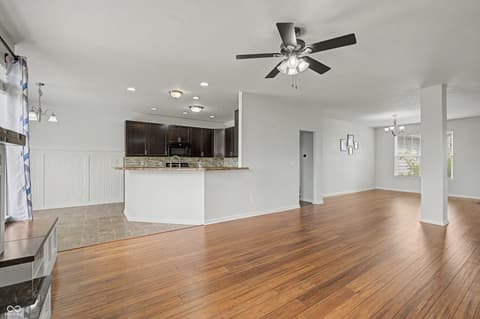 Living room at 5250 Hearst Lane, Indianapolis, IN