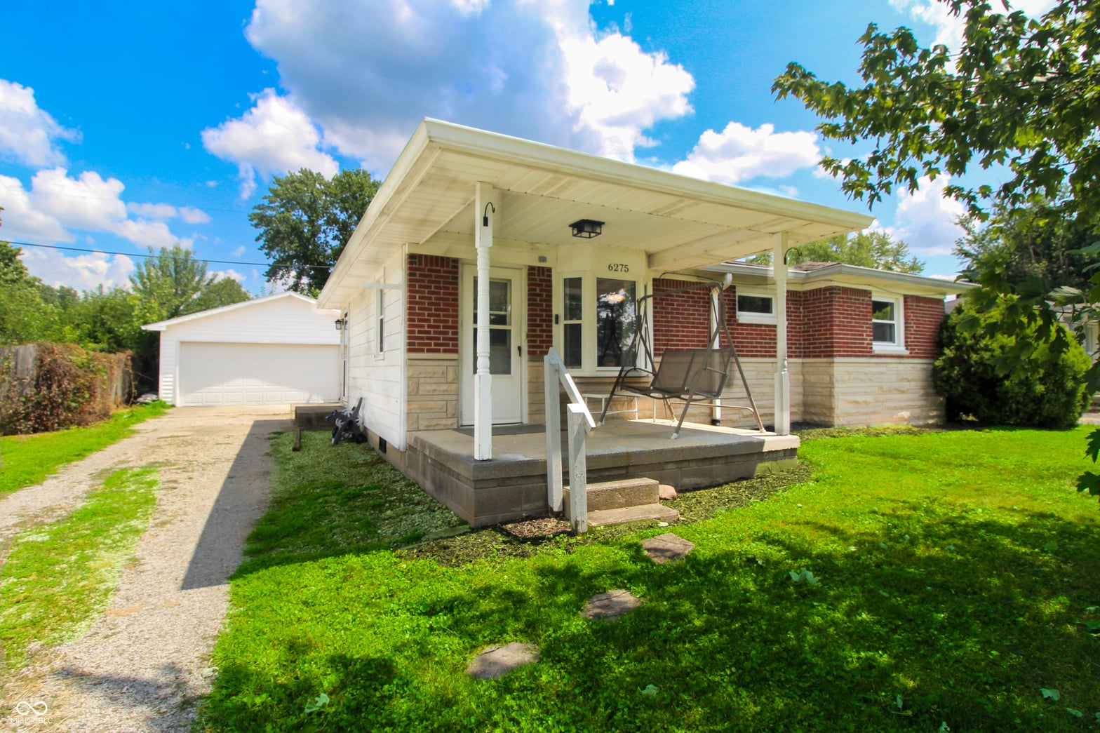 Front exterior at 6275 Turner Drive, Clayton, IN