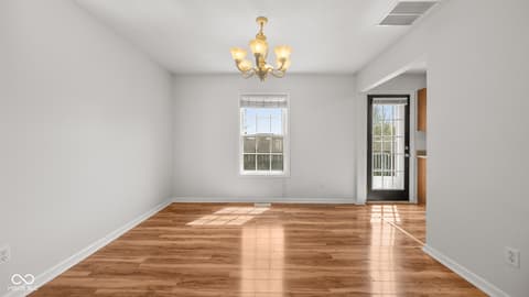 Dining room at 7205 W Prominence Point, Bloomington, IN