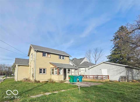 Backyard at 422 S 18th Street, New Castle, IN