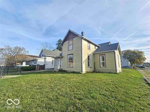Side exterior at 422 S 18th Street, New Castle, IN