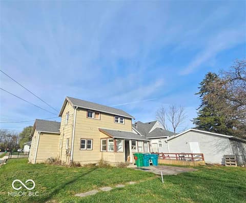 Backyard at 422 S 18th Street, New Castle, IN