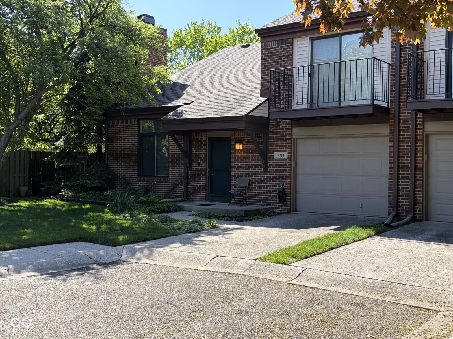 Front exterior at 355 E Saint Clair Street, Indianapolis, IN