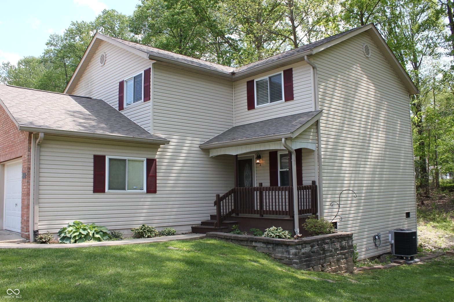 Front exterior at 1018 N Forest View Drive S, Ellettsville, IN