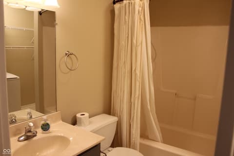 Bathroom at 1018 N Forest View Drive S, Ellettsville, IN