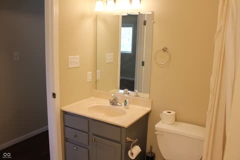 Bathroom at 1018 N Forest View Drive S, Ellettsville, IN