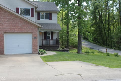 Front exterior at 1018 N Forest View Drive S, Ellettsville, IN