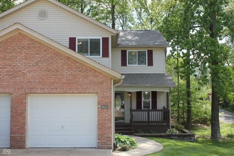 Front exterior at 1018 N Forest View Drive S, Ellettsville, IN