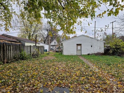 Yard at 431 Randolph Street, Richmond, IN